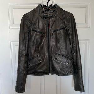Vintage Tommy Hilfiger Leather Jacket